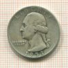 1/2 доллара. США 1953г
