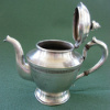 Чайник заварочный ,латунь, серебрение