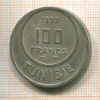 100 франков. Тунис 1950г