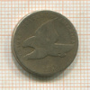 1 цент. США 1858г