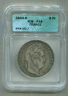 5 франков. Франция 1842г