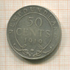 50 центов. Ньюфаундленд 1919г