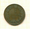 5 сантимов Италия 1862г
