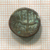 Сицилия. Сиракузы. 275-215 г. до н.э. Посейдон/трезубец