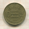 10 франков. Монако 1950г