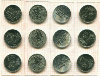 Подборка монет. Сочи-2014. 12 шт.