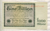 1000000000000 (1 триллион) марок. Германия 1923г