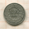 1/2 франка. Швейцария 1913г