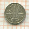 3 пенса. Австралия 1944г