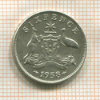 6 пенсов. Великобритания 1958г
