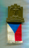 Значок. X Всесокольский слет 1938 г. Чехословакия