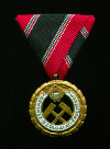 Золотая медаль "За Заслуги" для горняков. Венгрия