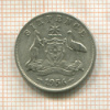 6 пенсов. Австралия 1956г