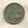 6 пенсов. Австралия 1948г