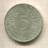 5 марок. Германия 1973г