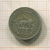 25 центов. Восточная Африка и Уганда. 1906г