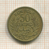 50 сантимов. Тунис 1926г