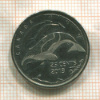 25 центов. Канада 2013г