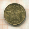 1 цент. Багамы 1969г