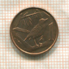 1 цент. Каймановы острова 1996г