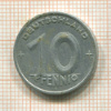 10 пфеннигов. ГДР 1949г