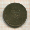 1 пенни. Великобритания 1873г