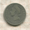 25 сентаво. Доминикана 1951г