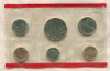 Годовой набор монет США 1992г