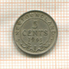 5 центов. Ньюфаундленл 1941г
