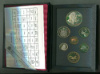 Годовой набор монет. Канада. В оригинальном футляре. (1 доллар - серебро) 1995г