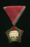 Медаль "За Отличную Работу". Венгрия