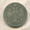1 флорин. Австрия 1878г