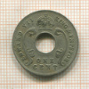 1 цент. Восточная Африка и Уганда 1909г