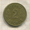 2 кроны. Исландия 1946г