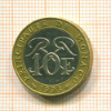 10 франков. Монако 1993г