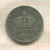 50 сантимов. Франция 1864г