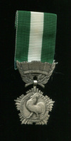 Медаль «За за 25 лет службы в органах местного самоуправления». Франция