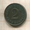 2 сантима. Эстония 1934г