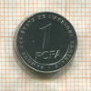 1 цент. Центральная Африка 2006г