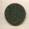 1 пфенниг. Пруссия 1799г