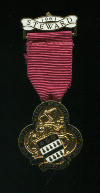 Медаль Королевского масонского благотворительного института. STEWARD. Англия 1961г