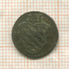 1 геллер. Бавария 1761г