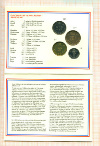 Годовой набор монет. Люксембург 1992г