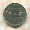 2 марки. Германия 1951г