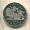 1 доллар. Канада. ПРУФ 1981г
