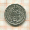 25 центов. Нидерланды 1944г