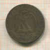 5 сантимов. Франция 1856г