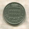 100 франков. Монако 1956г