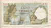 100 франков. Франция 1940г