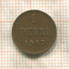 1 пенни 1917г